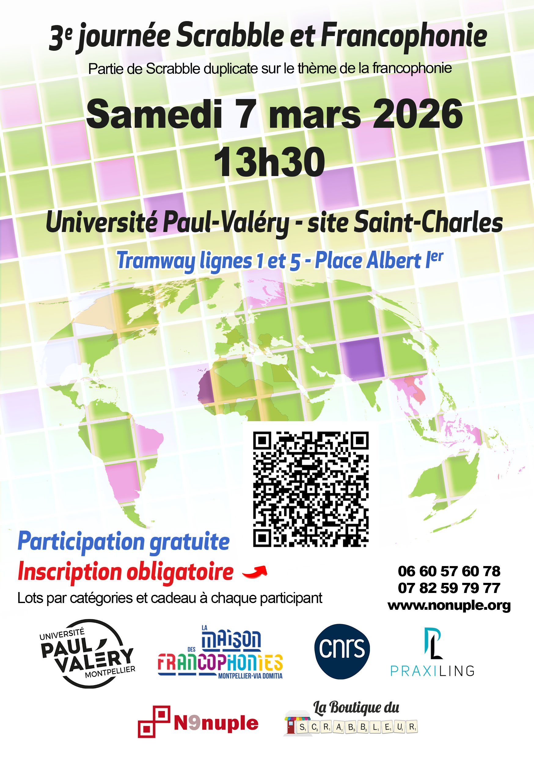 Scrabble et francophonie